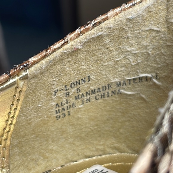 Steve Madden P-lonni faux python snake skin pumps heels Size 8.5 - Picture 12 of 12